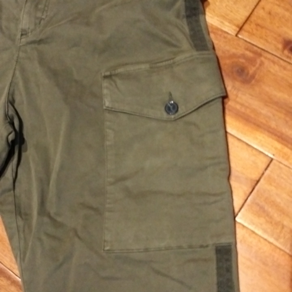 Avec Les Filles Side Stripe Cotton Utility Pants - Picture 7 of 15